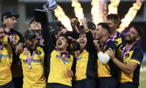 Glamorgan won the Royal London One-Day Cup 2021.