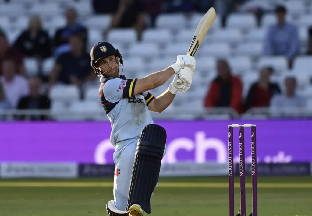 Sean Dickson made 84 runs in the match.