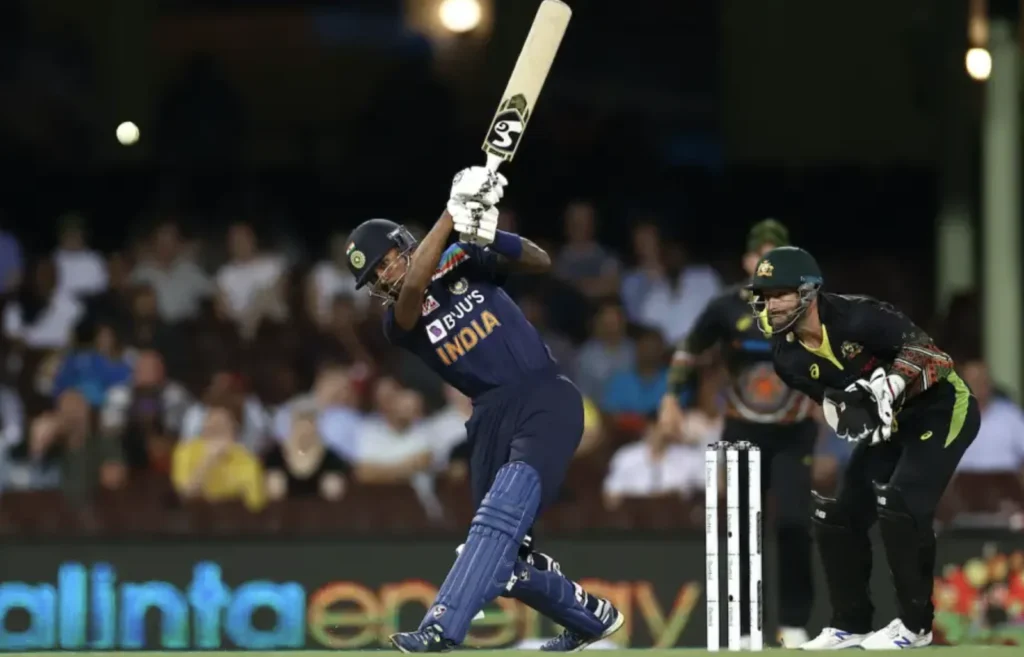 Hardik Pandya got the Man of the Match award for his innings.