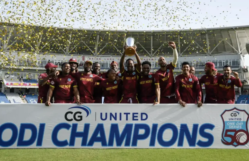 Shai Hope and Justin Greaves powered West Indies to 294 for 6.
