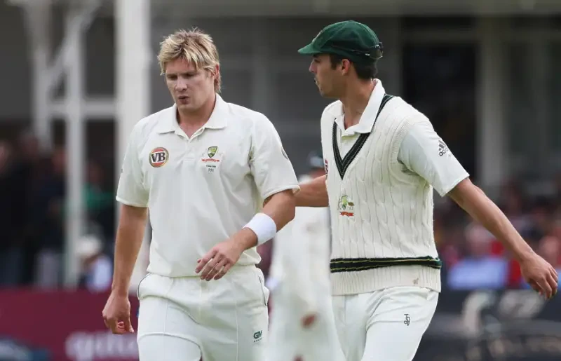 Shane Watson and Mitchell Johnson, the suspended players in Homeworkgate.