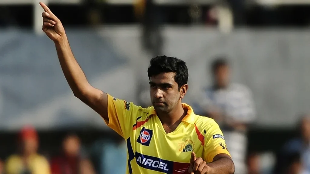 Ravichandran Ashwin got the wicket.