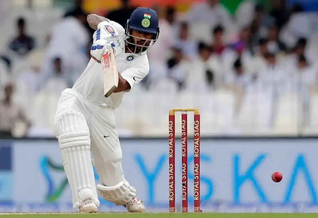 Shikhar Dhawan made 35 runs in the first innings.