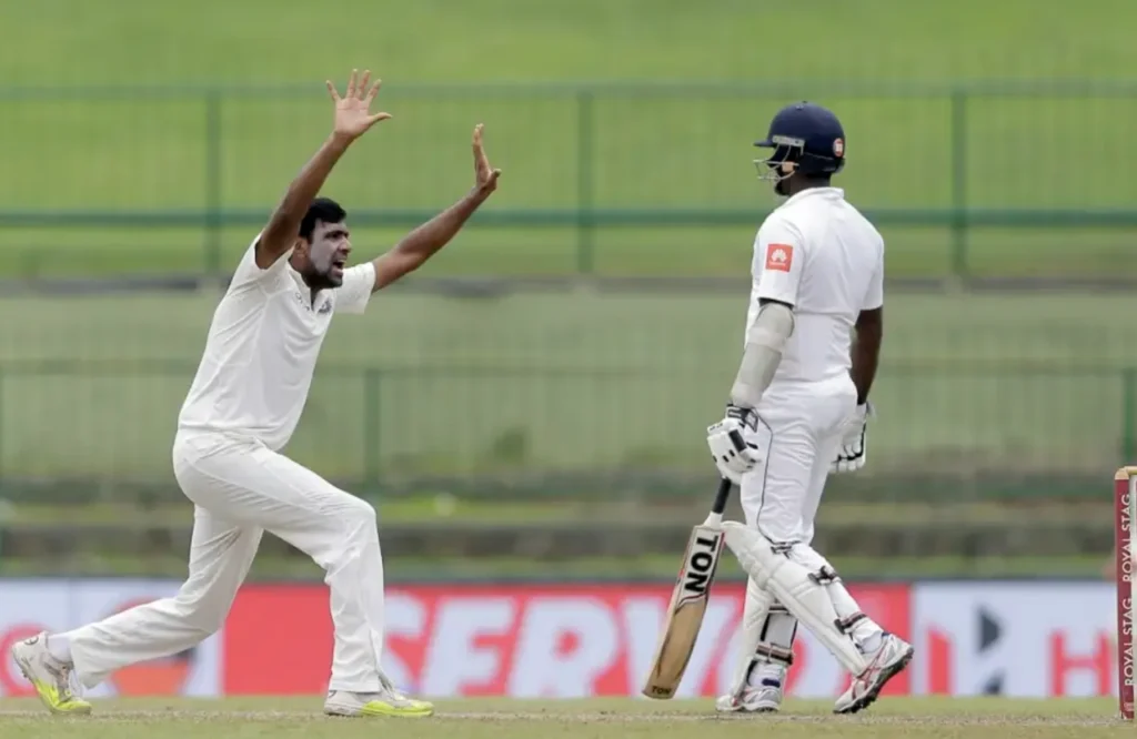 R Ashwin picked 4 wickets in the second innings.