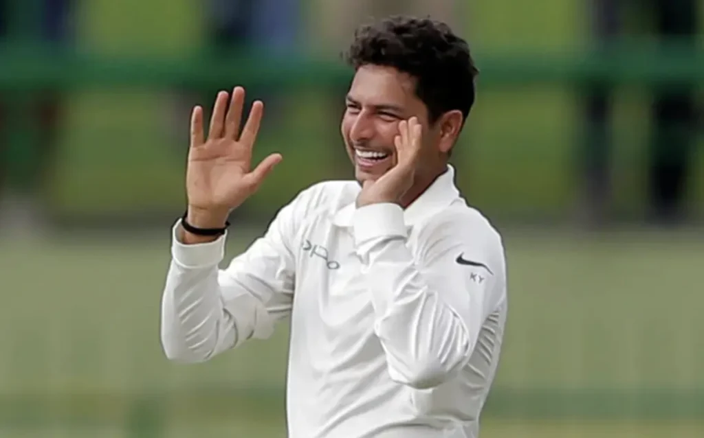 Kuldeep Yadav picked 4 wickets in the first innings.