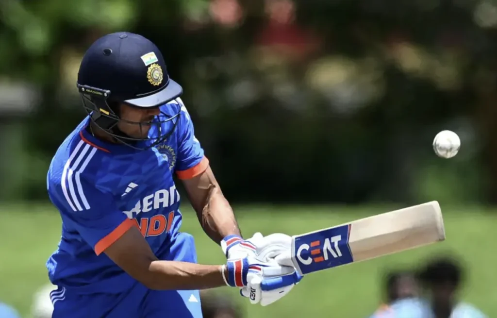 Shubman Gill scored 77 runs off 47 balls.