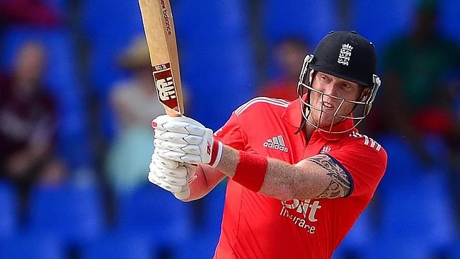 Ben Stokes in the 2014 tour of the West Indies.