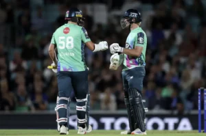Curran and Cox showed all their strength and skill and gave the Oval Invincibles the victory.
