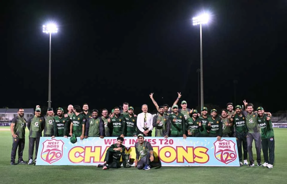 Pakistan beat West Indies by 13 runs in the 3rd T20I.