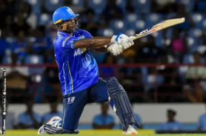 How the St Lucia Kings defeated the St Kitts and Nevis Patriots.