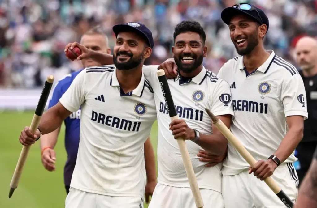 India sealed a thrilling 6-run win over England at The Oval.