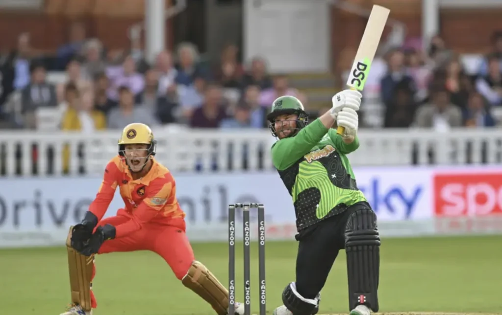 Paul Sterling made 61 runs off 36 balls.