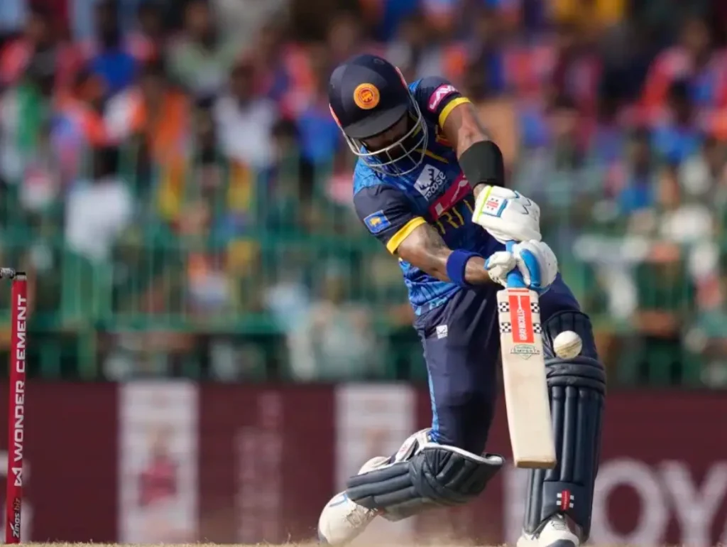 Kusal Mendis made 59 runs off 82 balls.
