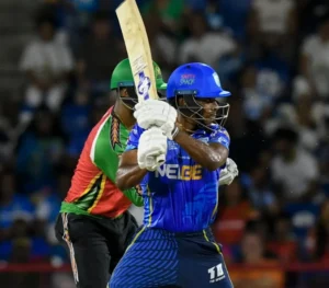 St Lucia Kings played a great game on the field and defeated Guyana Amazon Warriors.