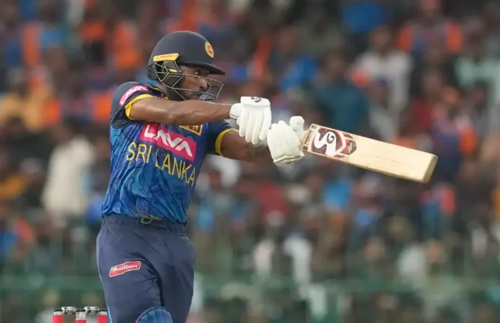 Kamindu Mendis scored 40 runs off 44 balls.