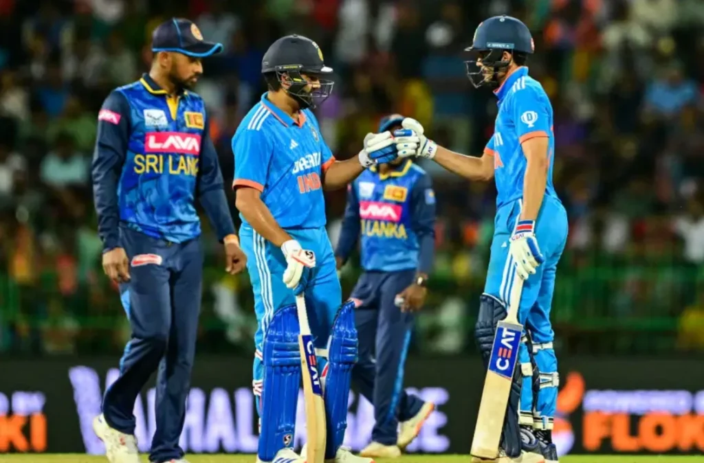 Rohit Sharma and Shubman Gill gave India a brilliant start.