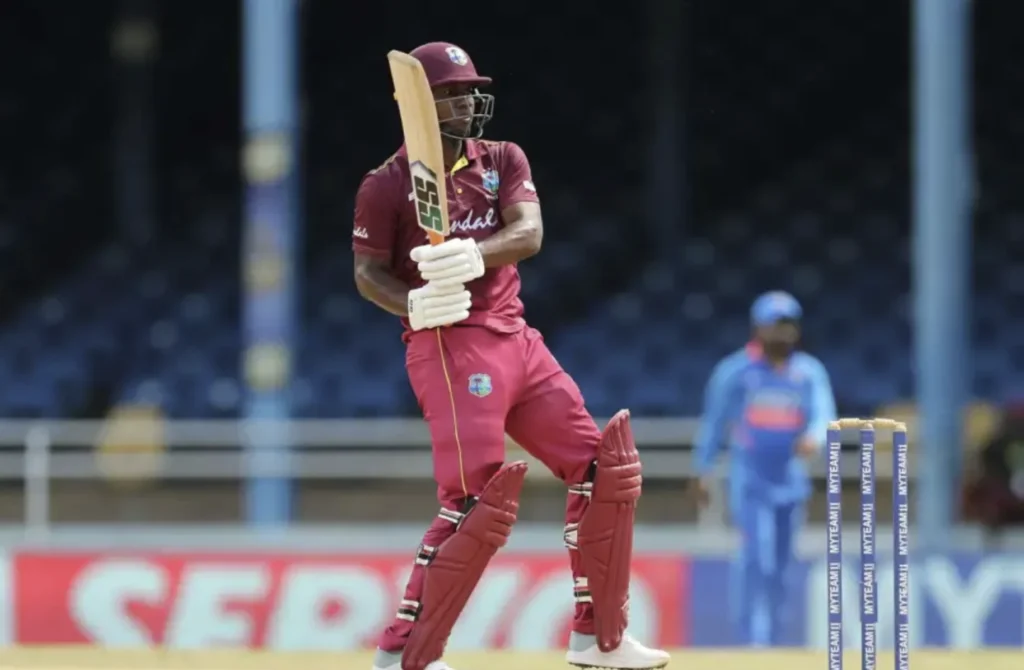 Even Lewis scored 65 runs off 80 balls.