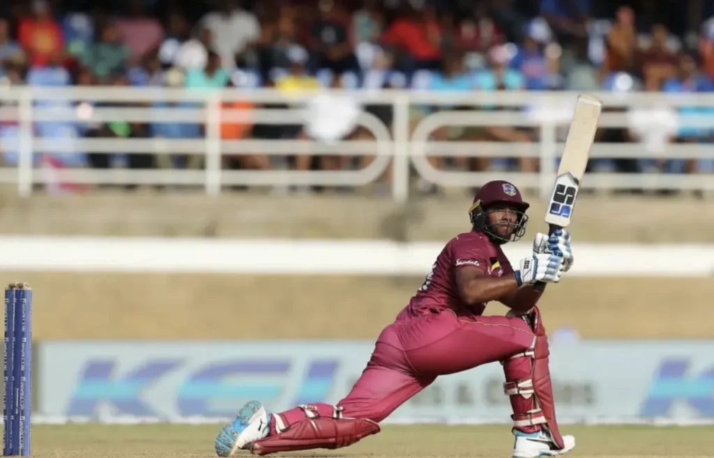 Nicholas Pooran scored 42 runs off 52 balls.