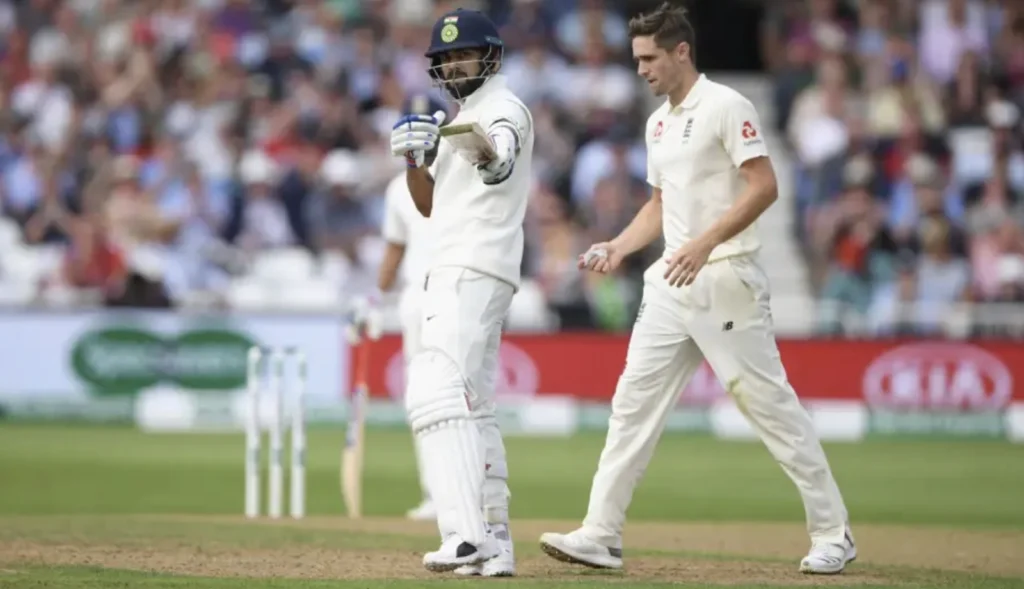 Virat Kohli made 97 runs in the first innings.