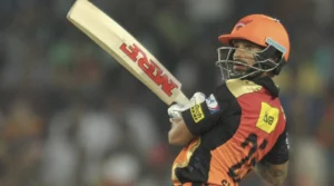 Shikhar Dhawan during his playing days for the Sunrisers Hyderabad.
