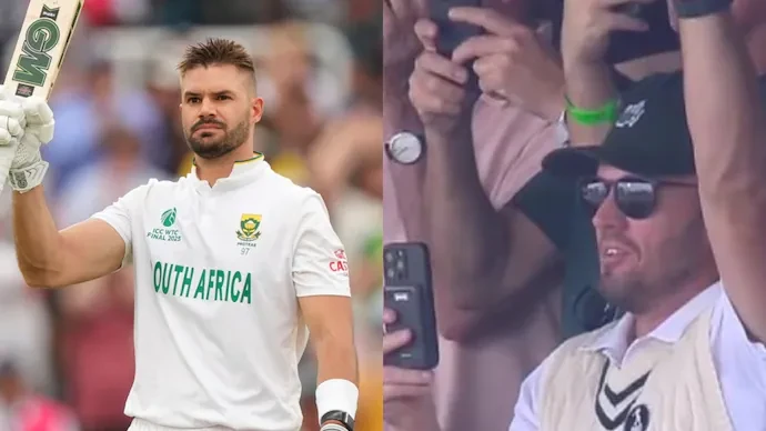 AB de Villiers was overcome with emotion.
