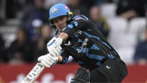 Worcestershire won a high-scoring clash against Essex.