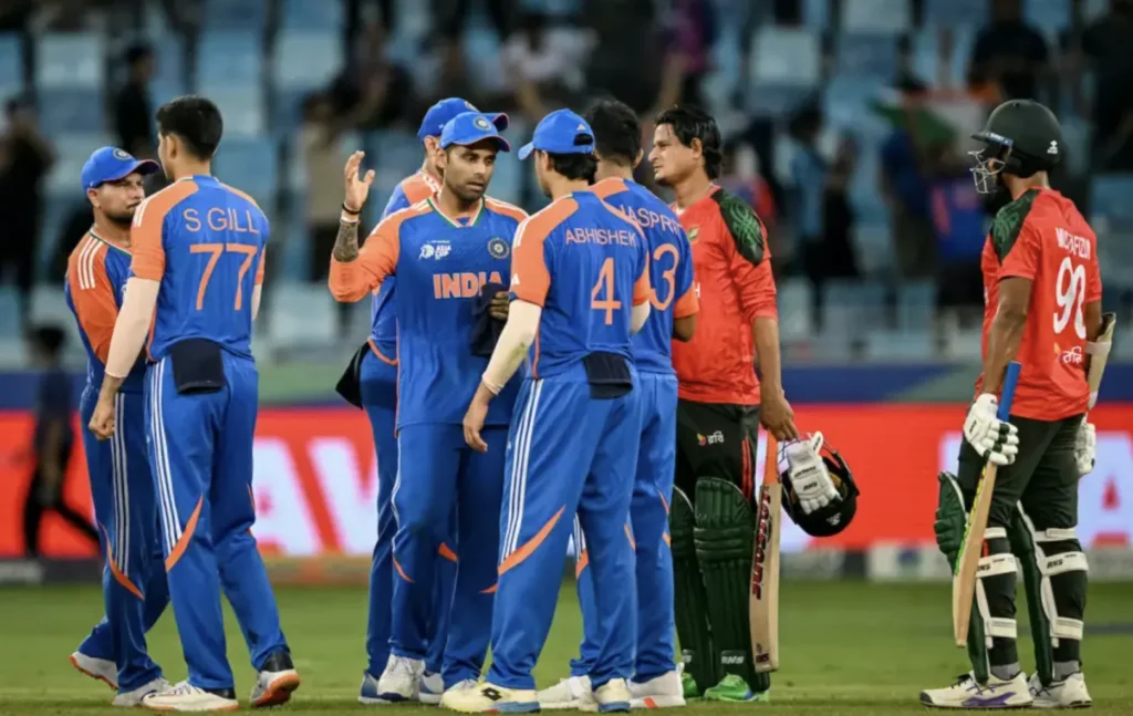 Sharma stars as India beat Bangladesh to reach the final.