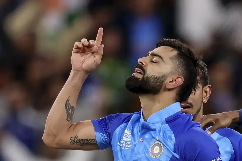 Virat Kohli helped India not to lose the game.