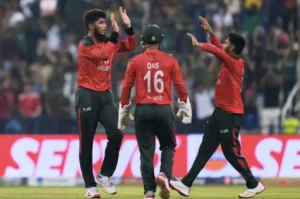 Bangladesh clinched a last-over thriller to beat Afghanistan.
