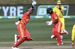 Zimbabwe defeated Australia by 3 Wickets.
