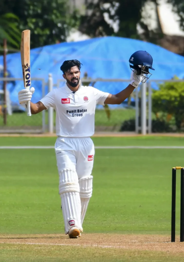 Gaikwad made a strong comeback in the match against Tamil Nadu.