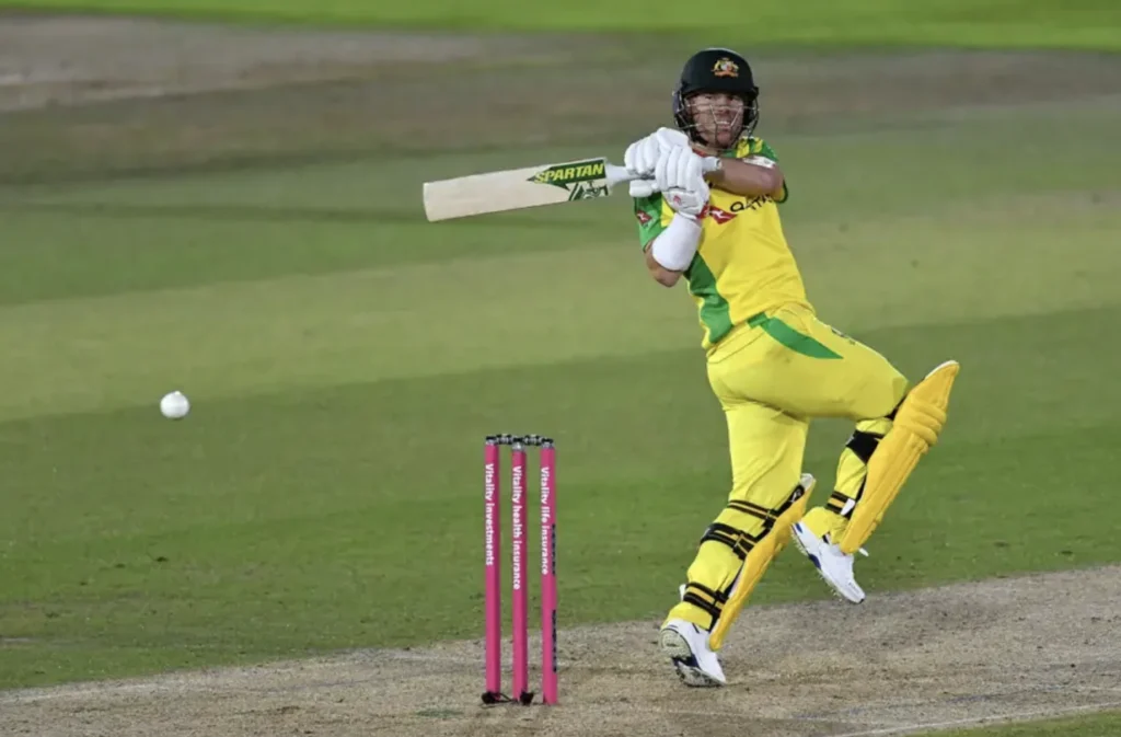 David Warner scored 58 runs off 47 balls.
