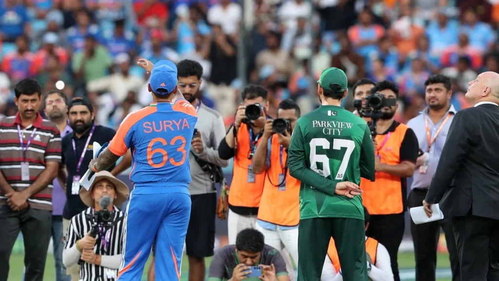 The Indian team is no longer shaking hands with opponents.