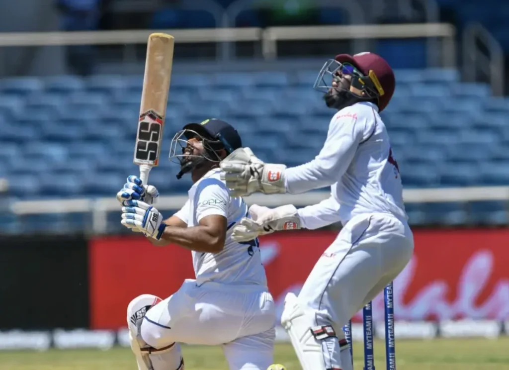 Hanuma Vihari scored a century in the first innings of the match.