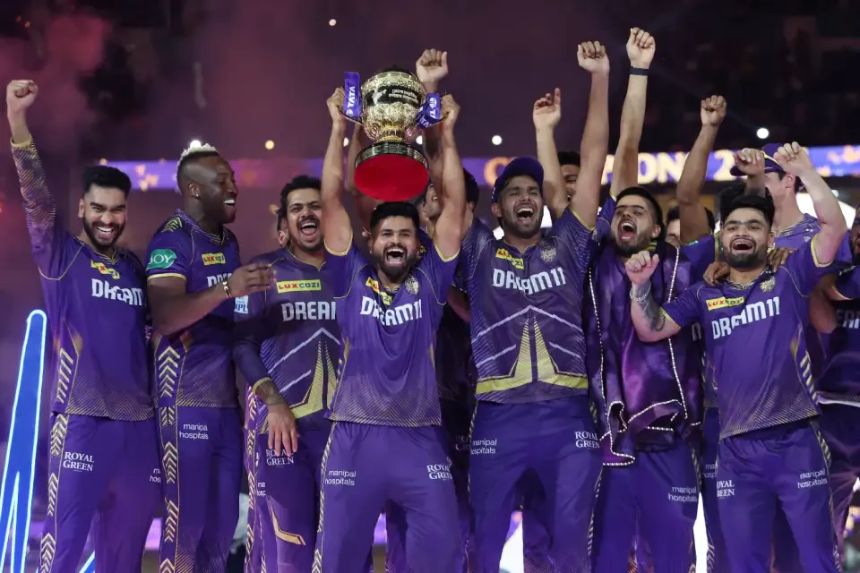 KKR after winning the IPL 2024 final.