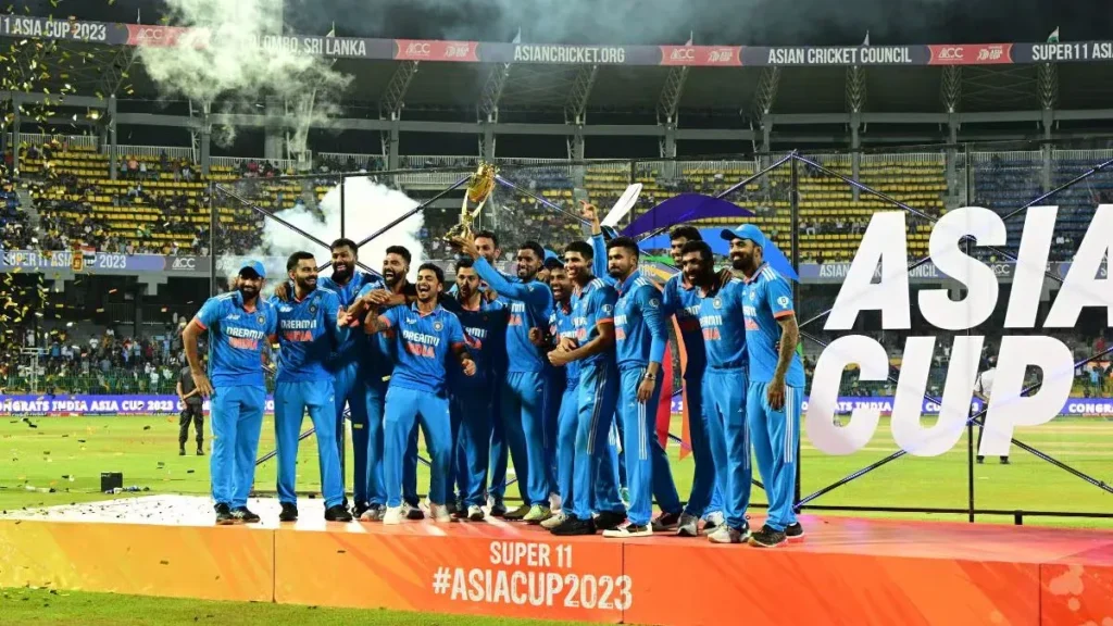 Super 11 squad of the Asia Cup 2023.