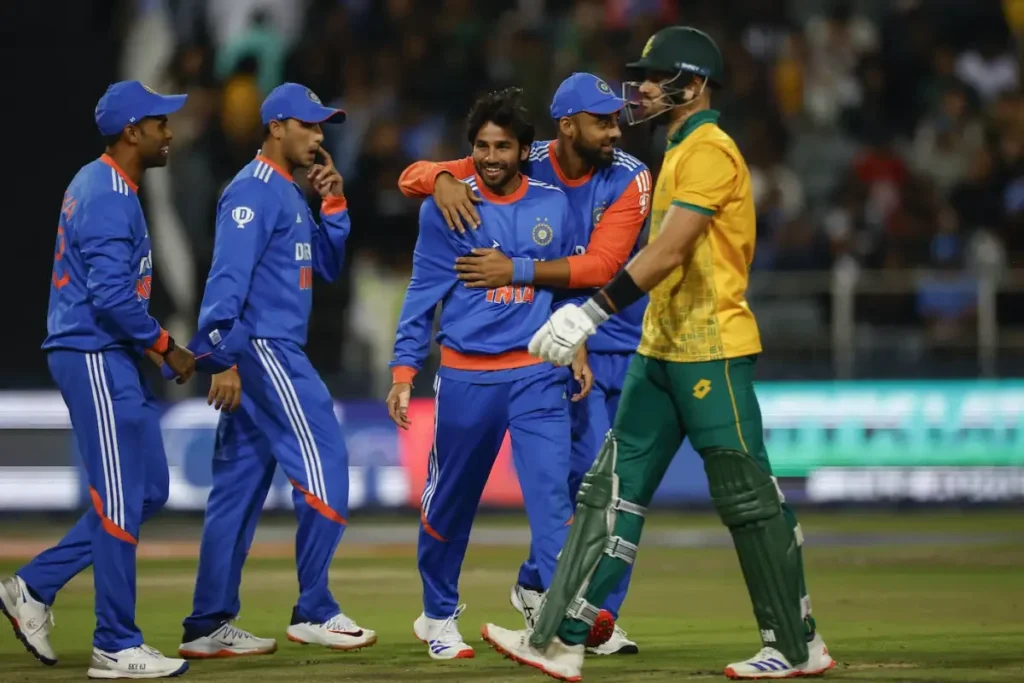 Ravi Bishnoi in the T20 series against England.