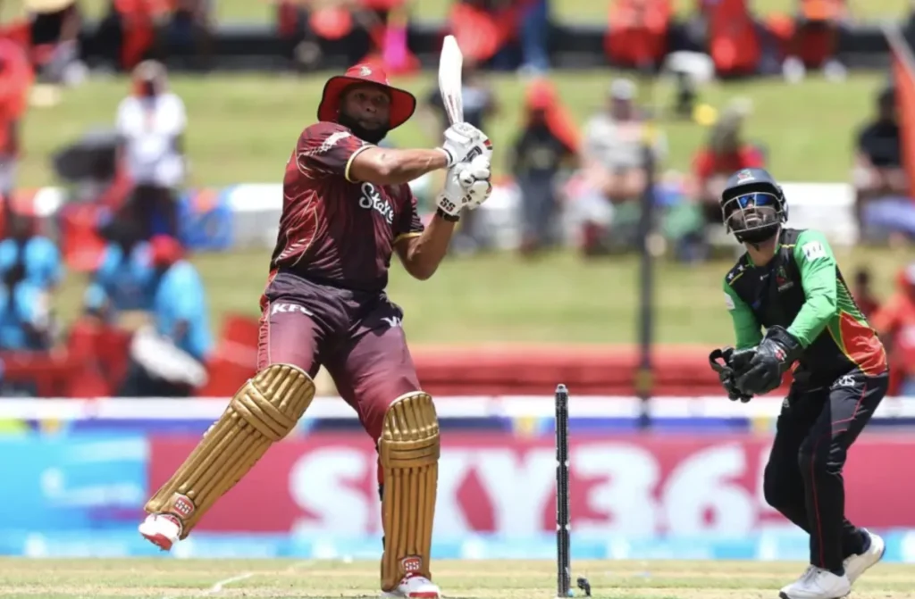 Pollard and Pooran's fifties powered TKR to a 179/6 total.
