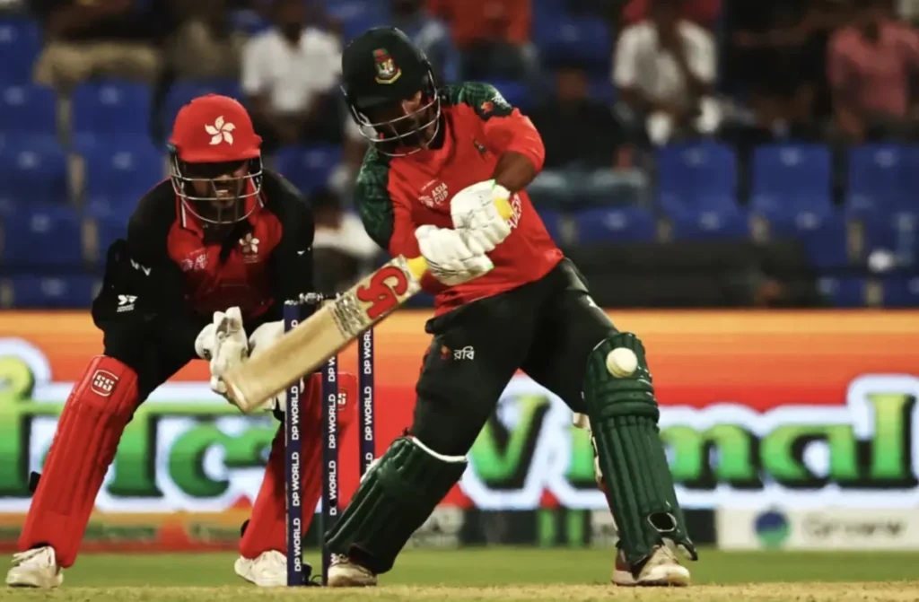 Bangladesh beat Hong Kong by seven wickets in Asia Cup.
