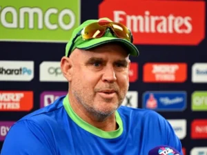 Matthew Hayden in a post-match interview.