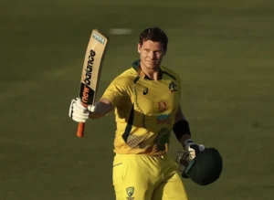 Steven Smith scored 105 runs against New Zealand in the match.