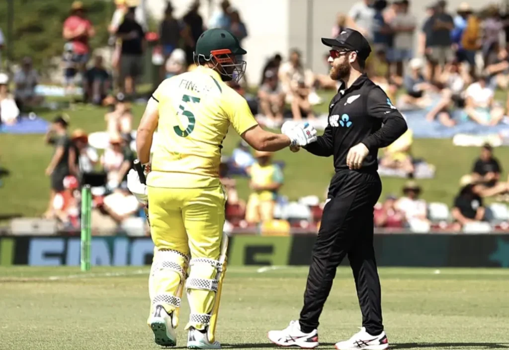 Aaron Finch was playing his Final ODI for Australia.