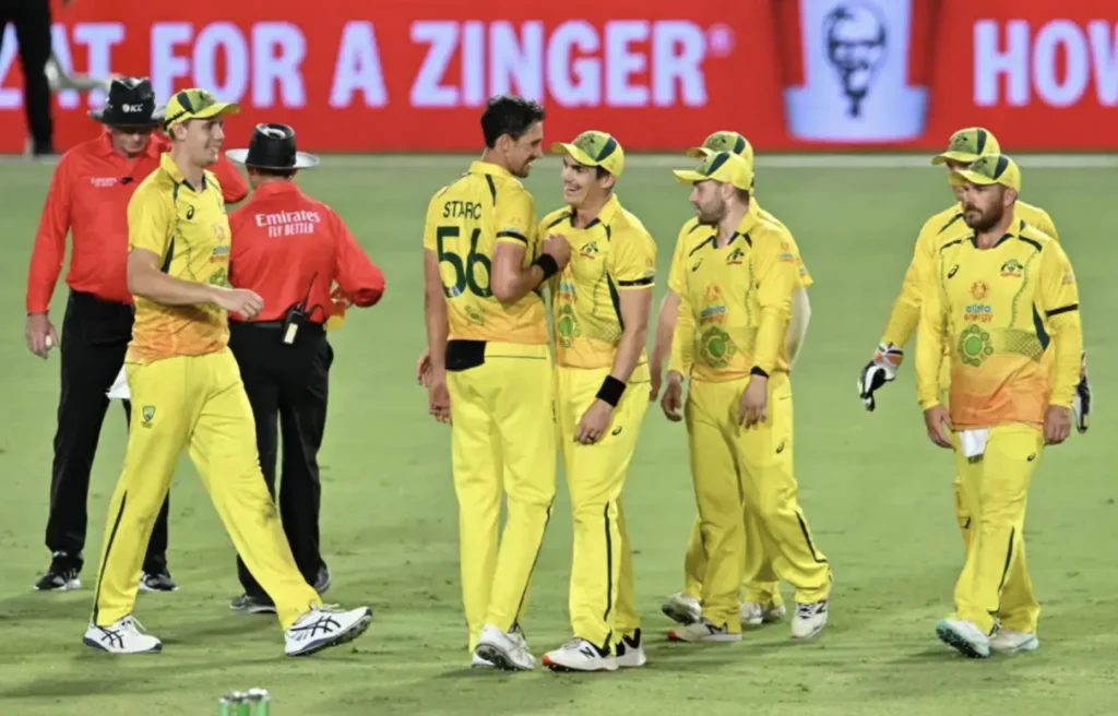 Australia won the match by 25 runs.