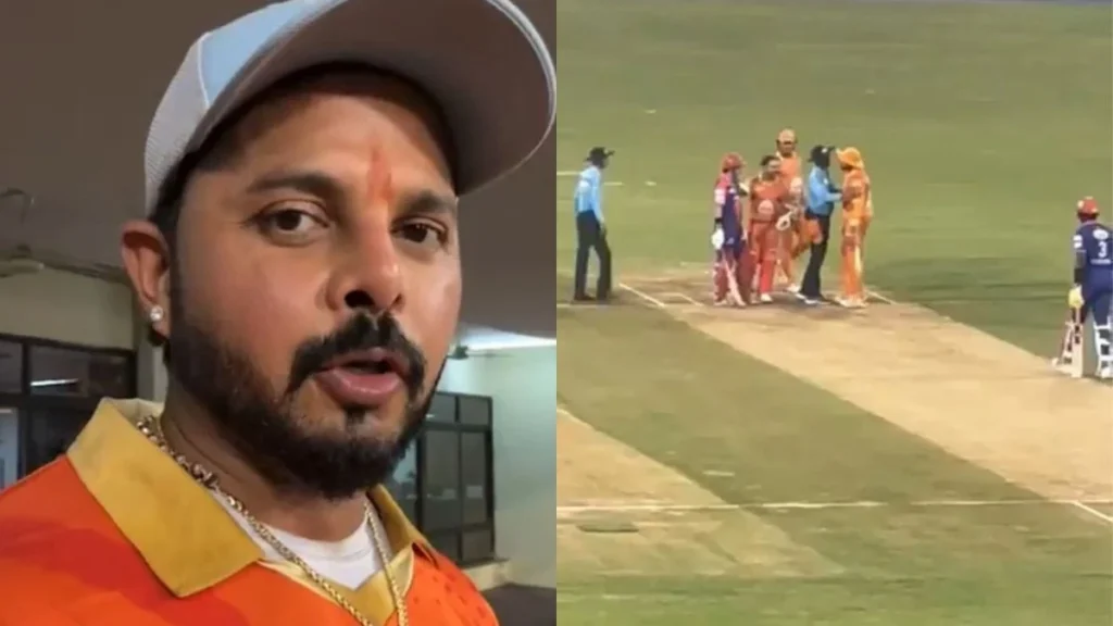 Sreesanth reacts to the incident involving him and Gambhir.