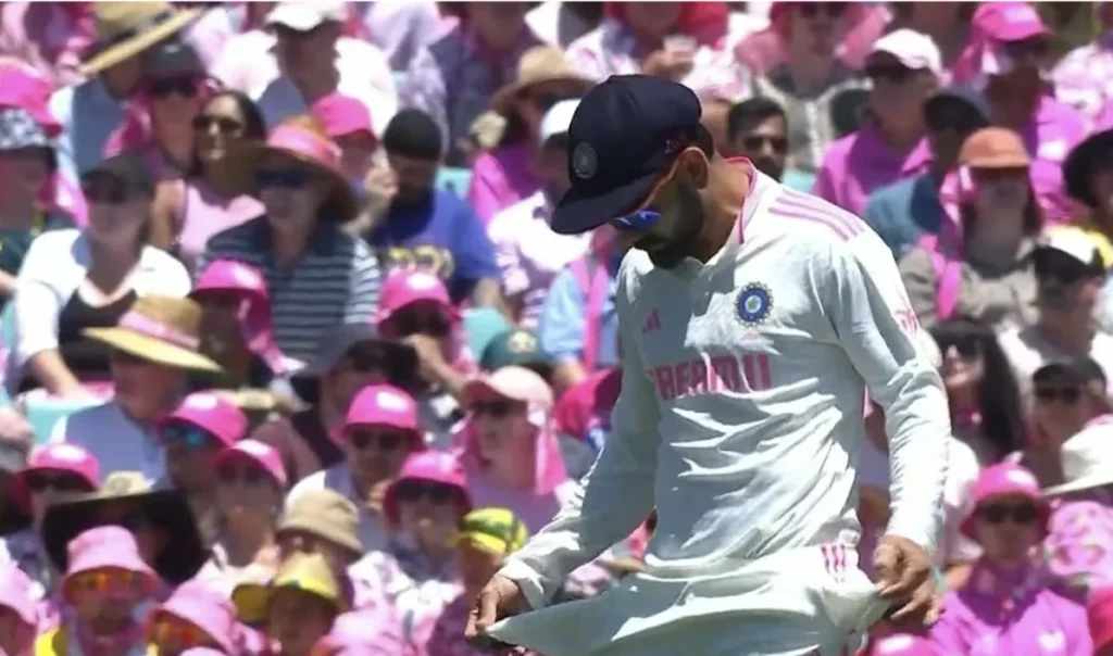 Kohli reminds the Australian fans of the Sandpaper Scandal.