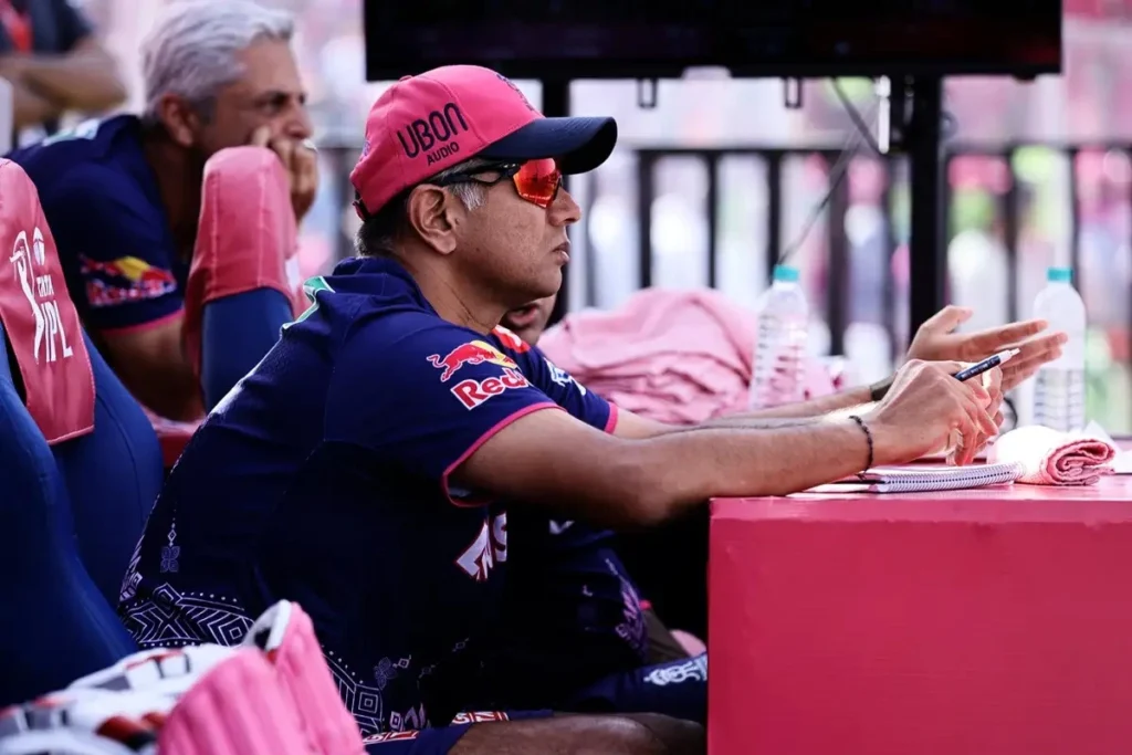 Dravid joined the team as the new Head Coach.