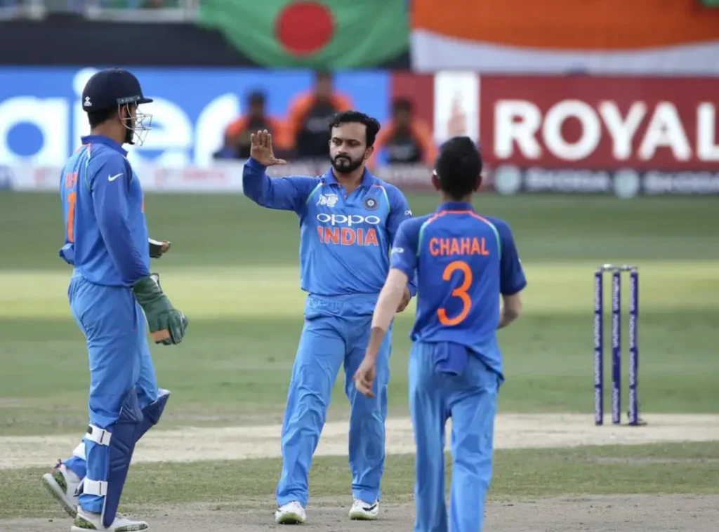 Kedar Jadhav picked 2 wickets in the match.