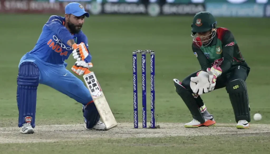 Ravindra Jadeja scored 23 runs off 33 balls.