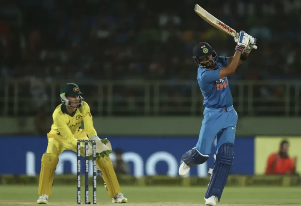 Virat Kohli scored 24 runs off 17 balls.