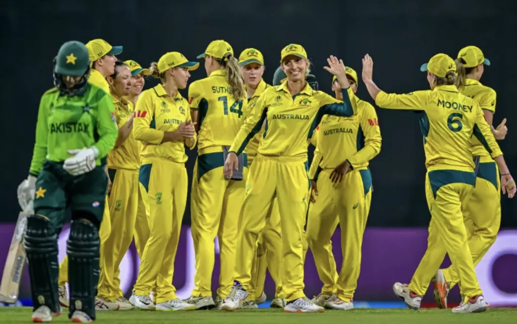 Mooney and Garth starred in Australia's huge win over Pakistan.